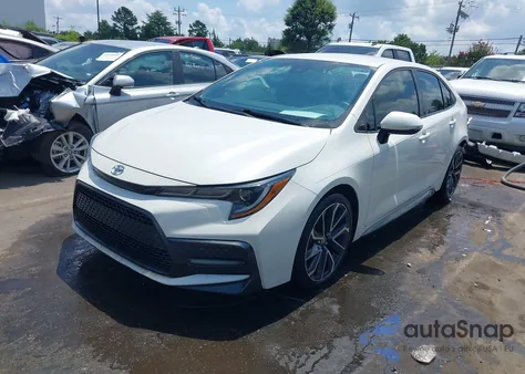 2021 Toyota Corolla Se from USA, damaged, VIN JTDS4MCEXMJ053672